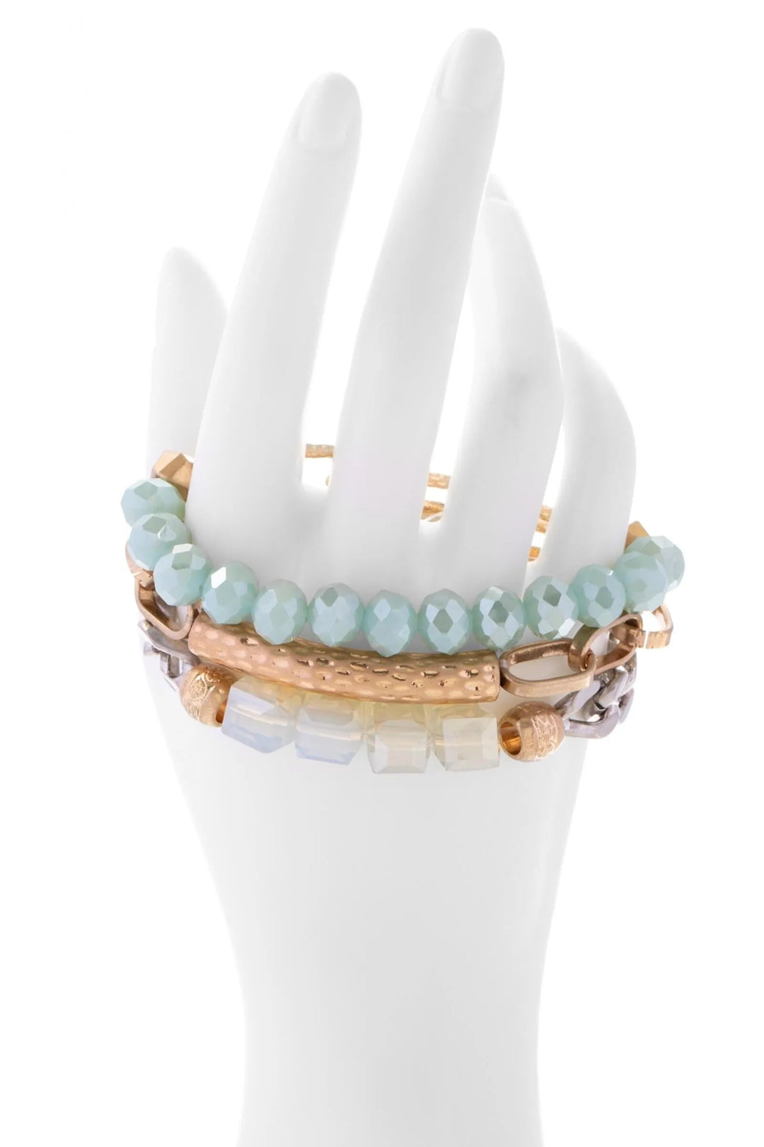 Boardwalk Trio Bracelet - SAACHI - Turquoise - Bracelets
