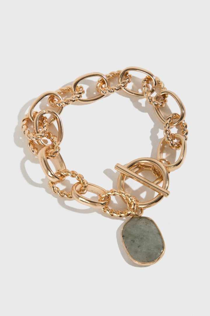 Skylar Link Bracelet Dim Gray