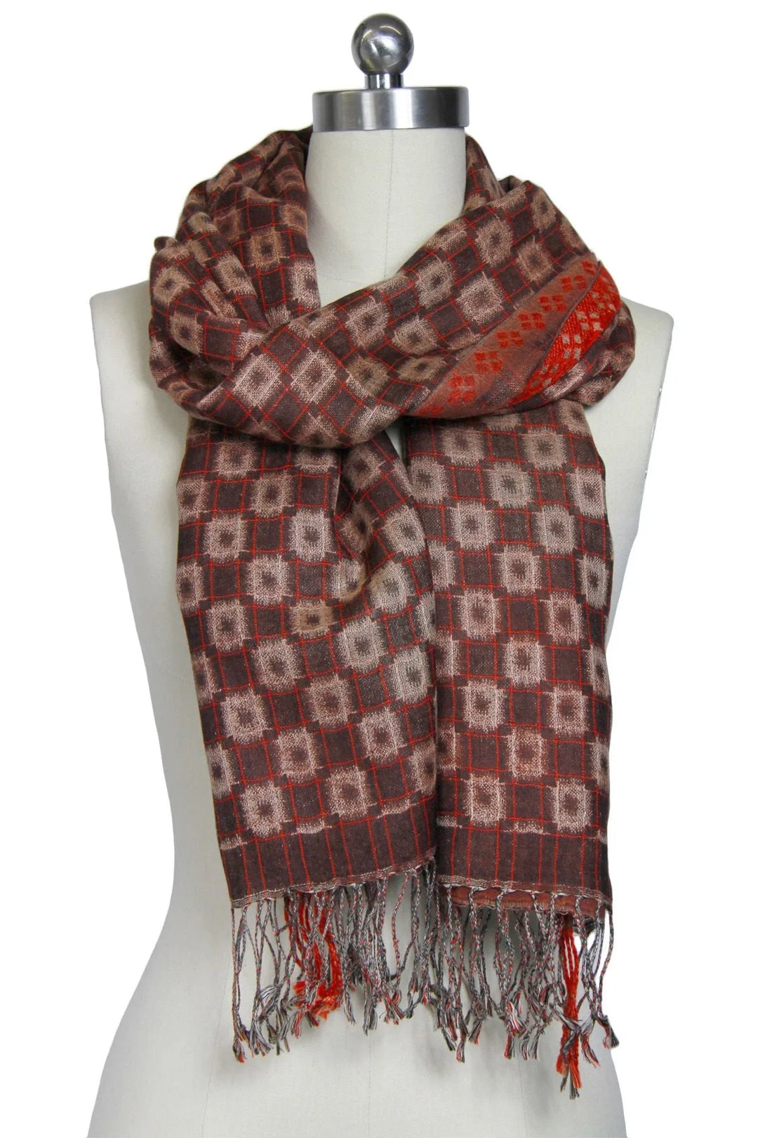 Reversible Woven Scarf Sienna