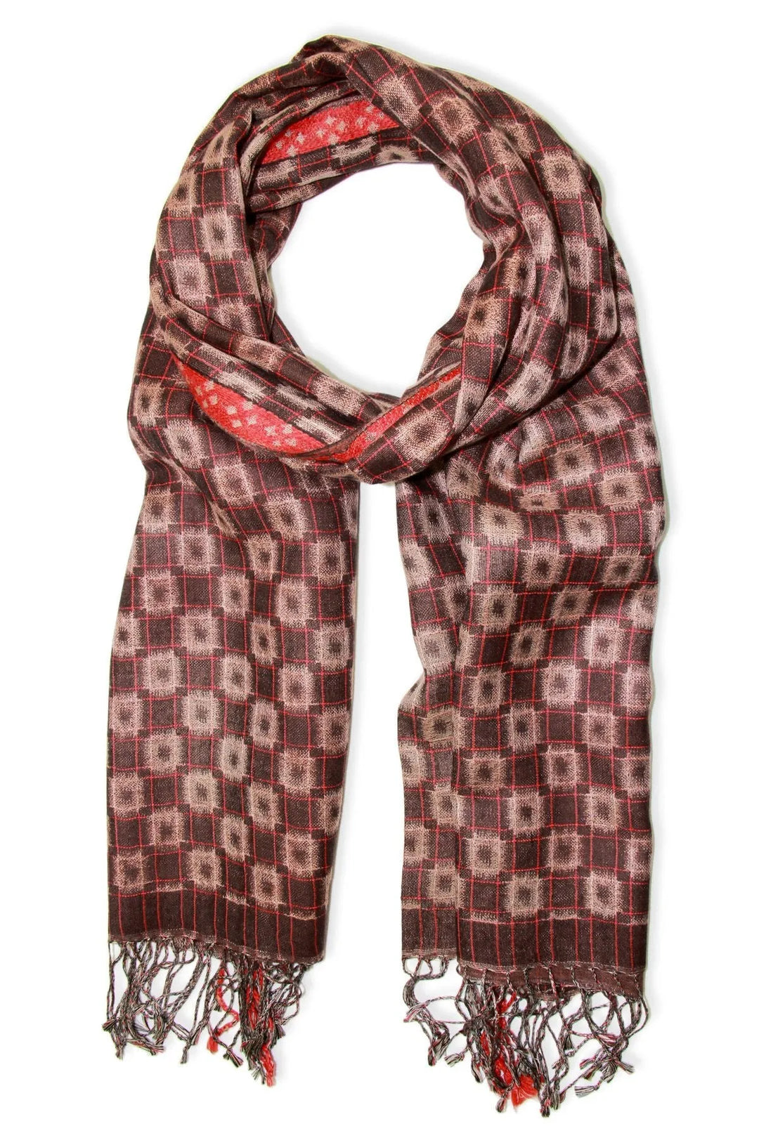 Reversible Woven Scarf Sienna