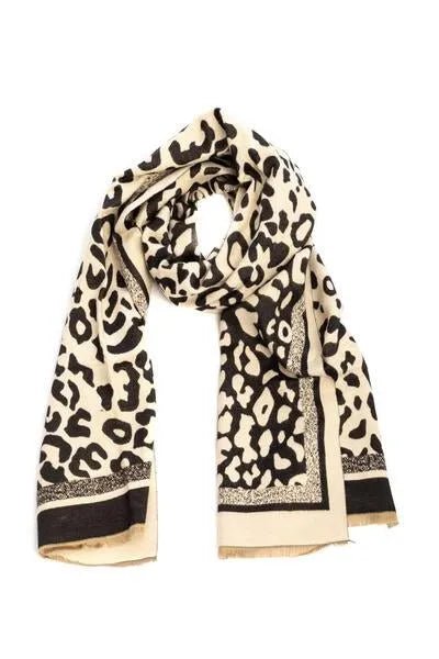 Sheba Reversible Scarf Black