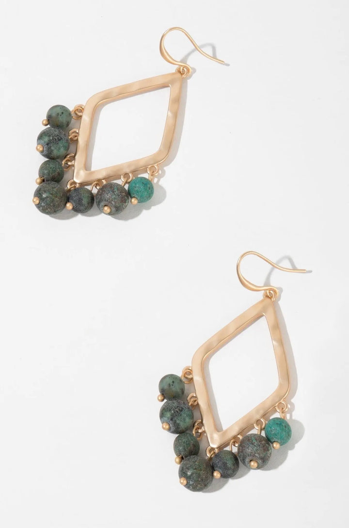 Eternity Dangle Earring Light Sea Green