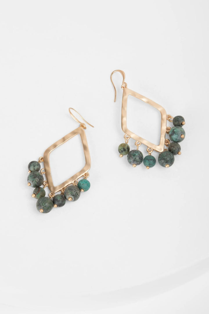 Eternity Dangle Earring Light Sea Green