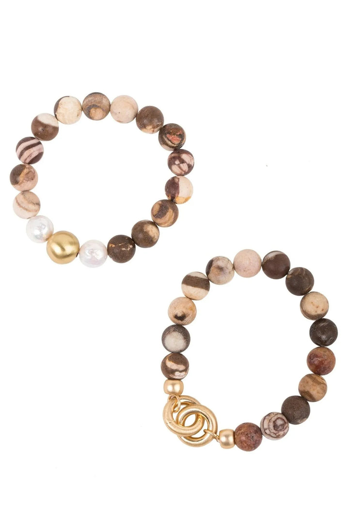 Eternity Stretch Bracelet Set Sienna