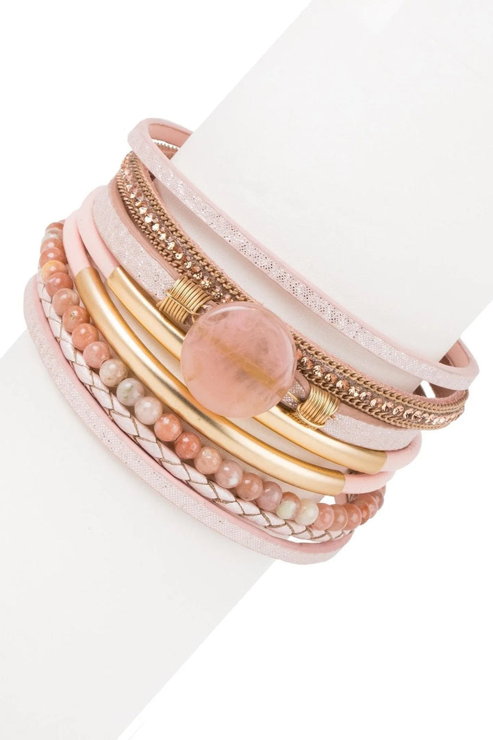 Santa Monica Bracelet Misty Rose