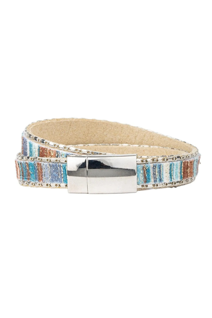 Under the Sun Wrap Bracelet Light Sky Blue