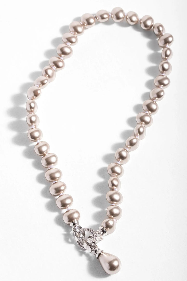  Paramount Pearl Necklace Silver