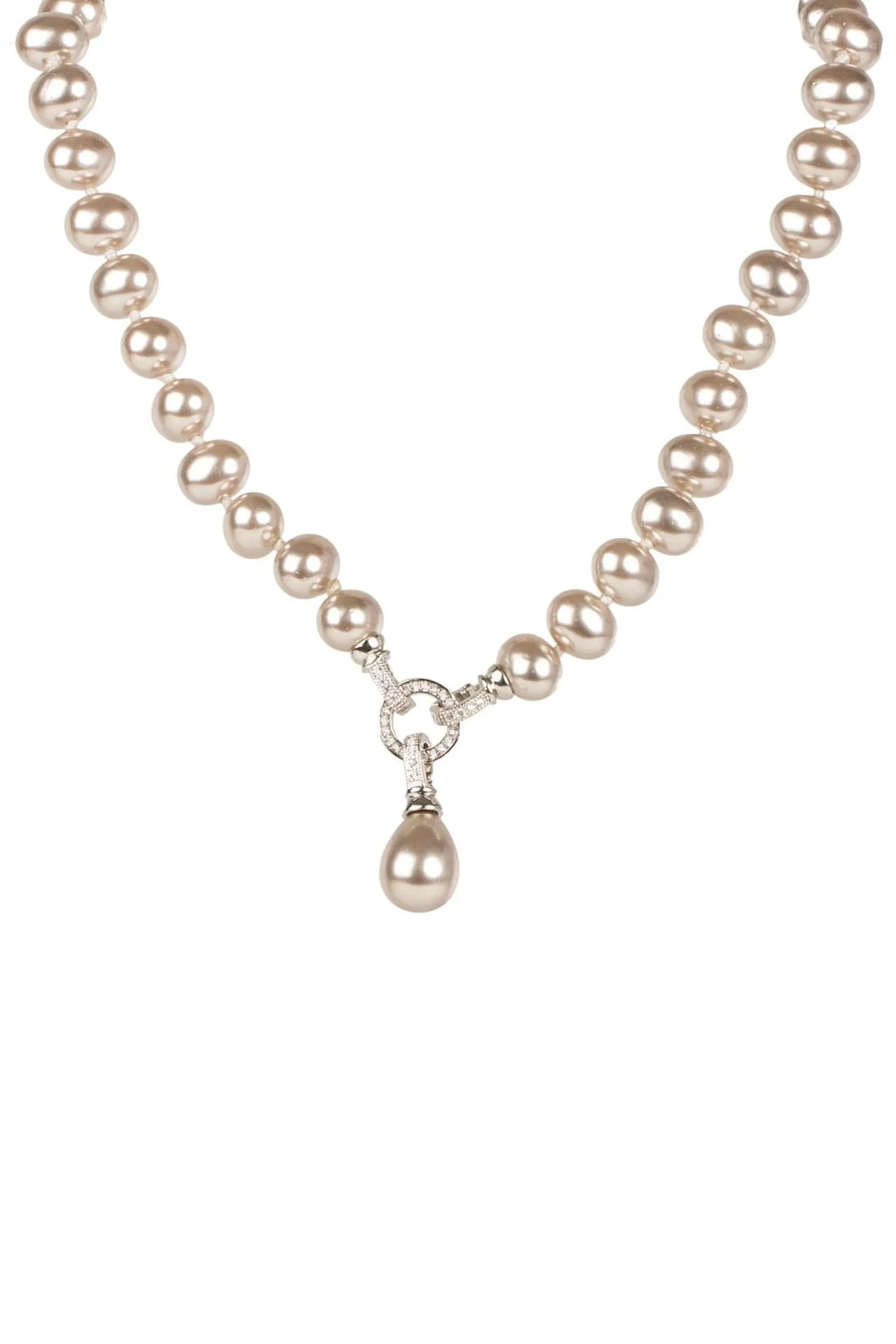  Paramount Pearl Necklace Silver