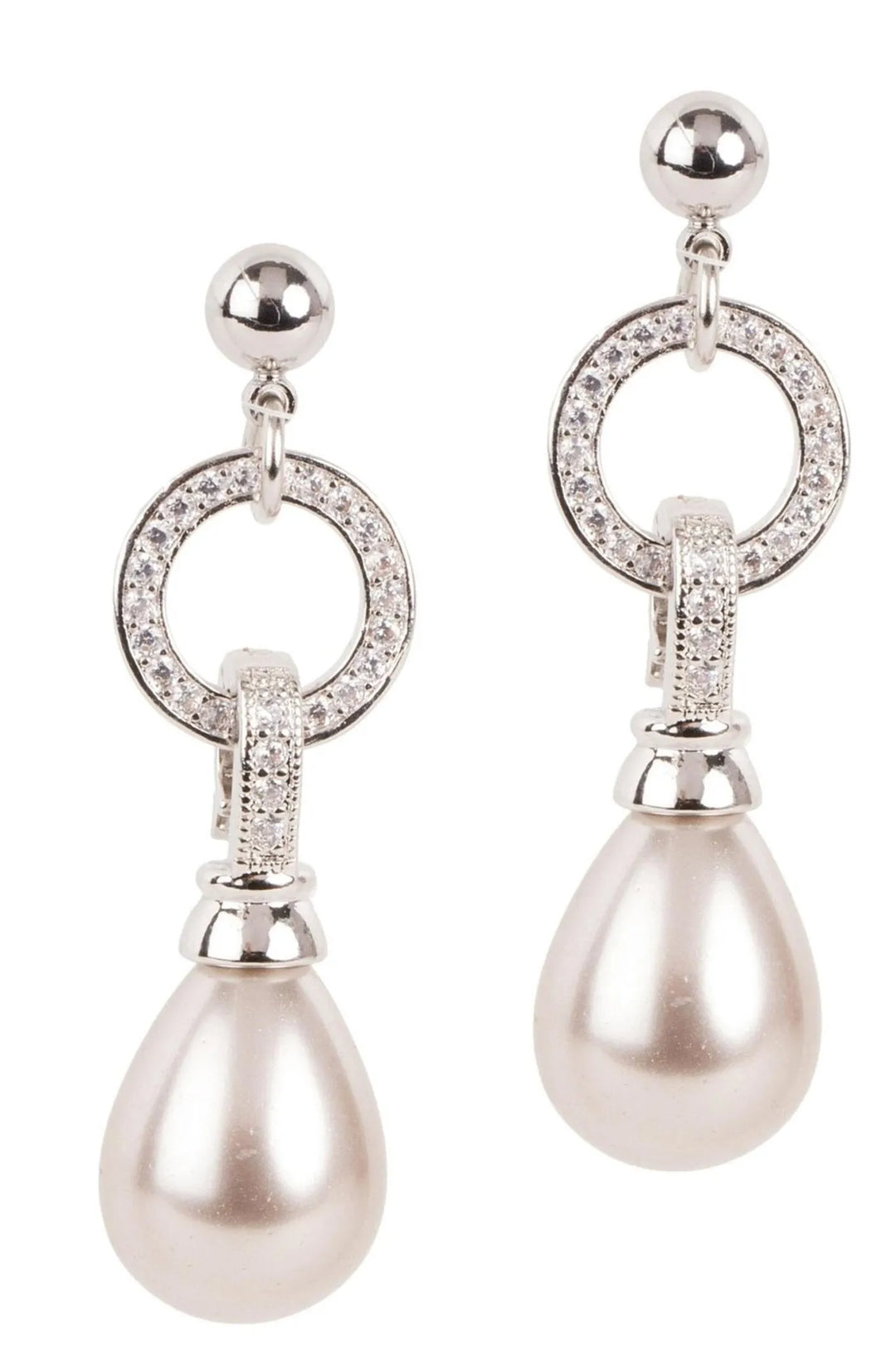 Paramount Pearl Earring Silver