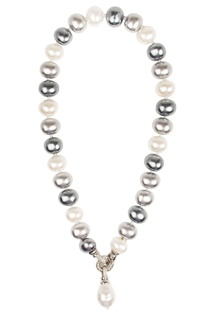 Neapolitan Necklace Gunmetal