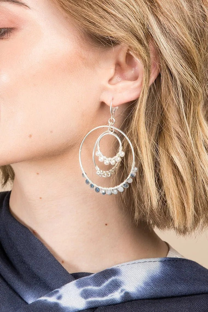 Scorio Earring Light Gray