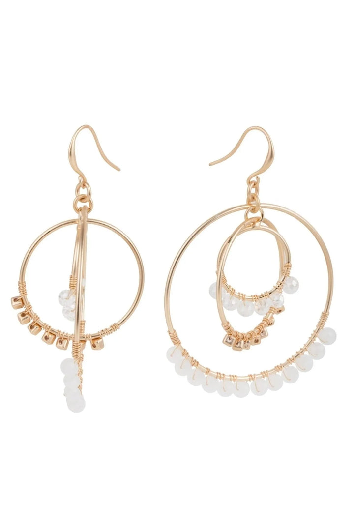 Scorio Earring White