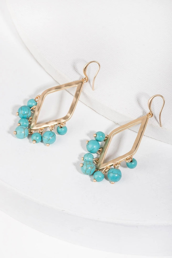 Sun Drop Earring Turquoise