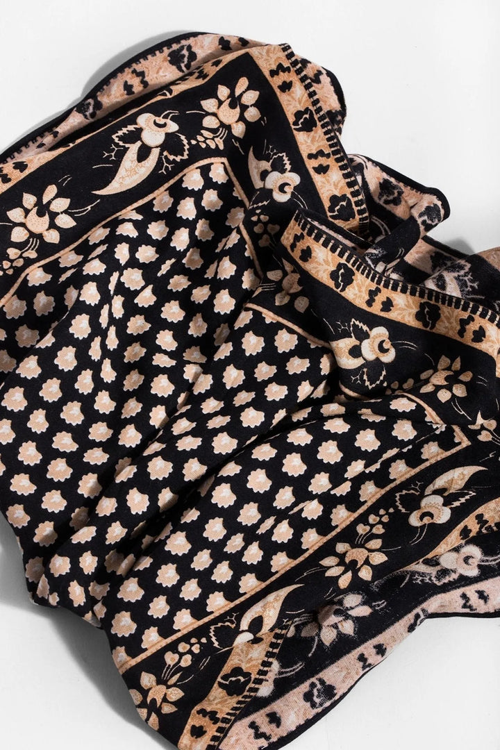 Kamala Cotton Bandana Black