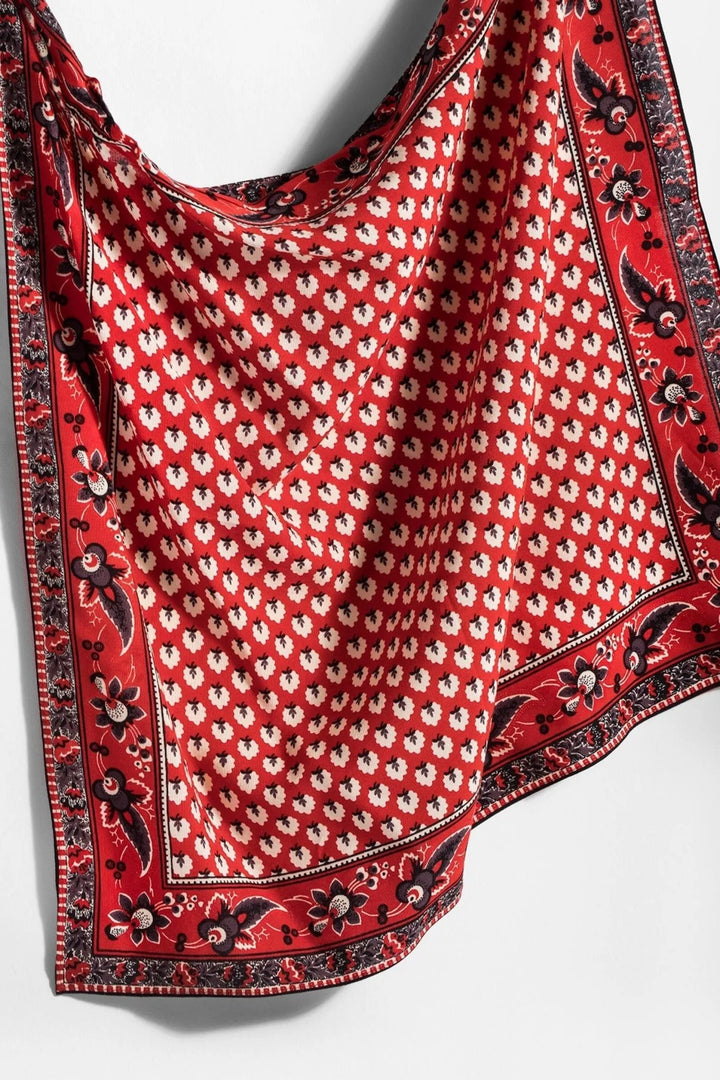 Kamala Cotton Bandana Red