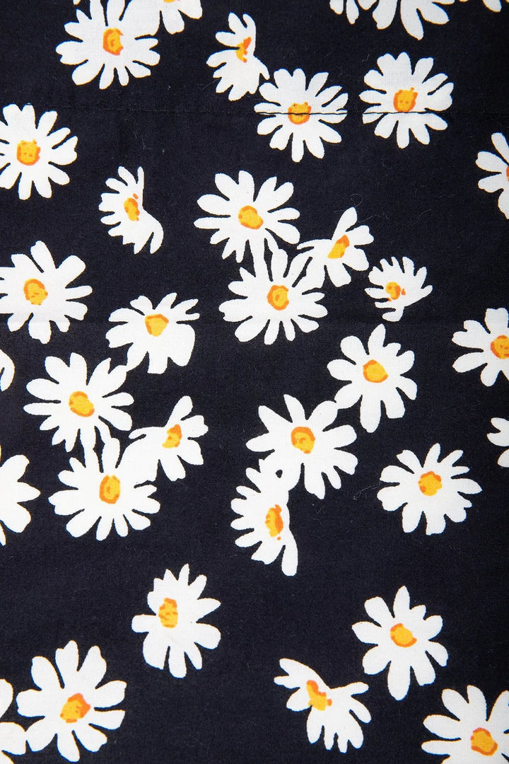 Daisy Bandana with Filter Black