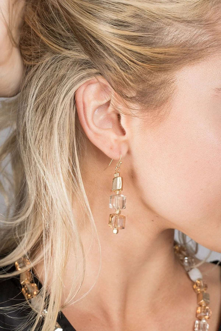 Bijou Drop Earring Gold