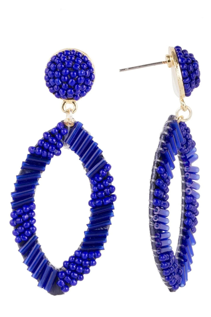 Kaia Earring Medium Blue