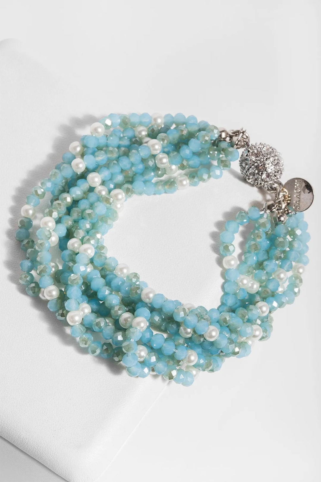 Crosby Pearl Bracelet Powder Blue