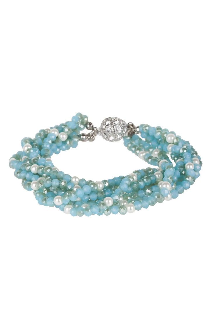 Crosby Pearl Bracelet Powder Blue