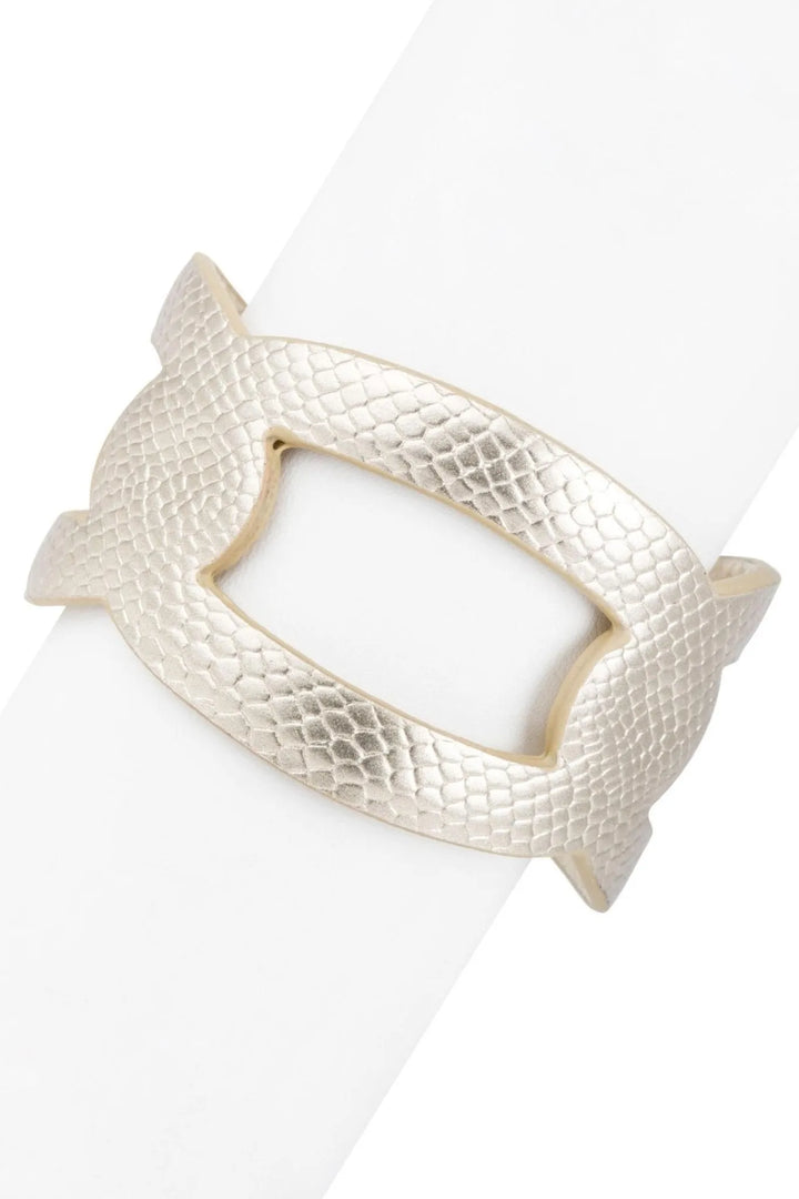 Ogee Cuff Bracelet Blanche Dalmond