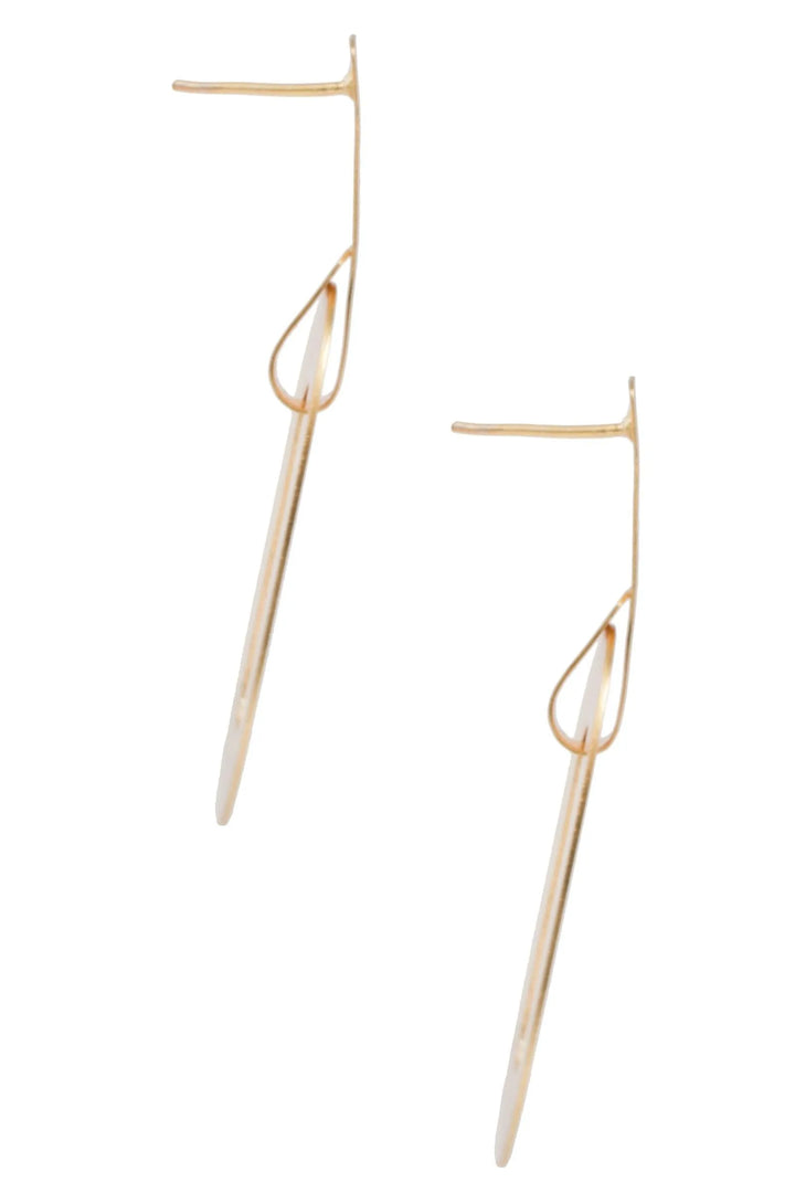 Neutral Space Handmade Earring Gold