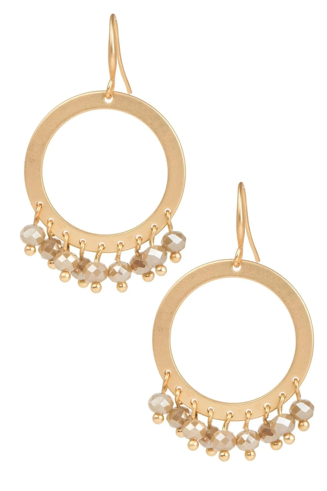 Perfect Circle Earring Gold