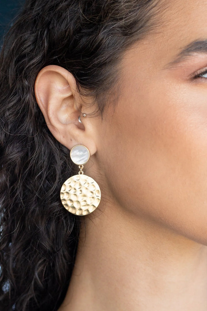 Phaedra Statement Earring Gold