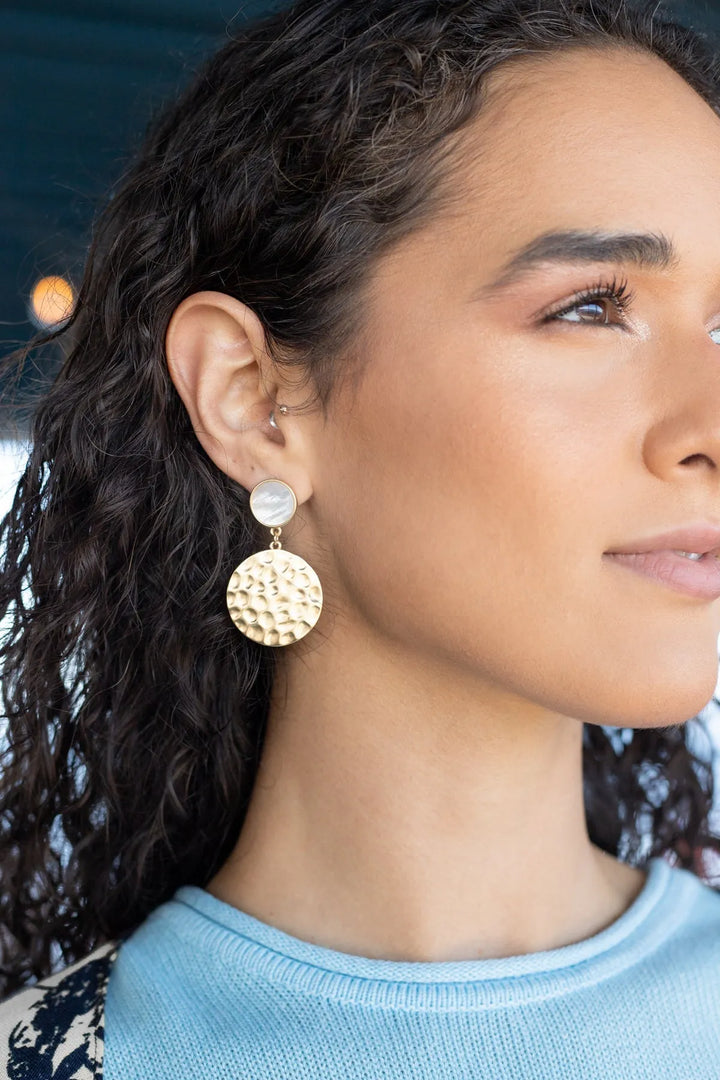 Phaedra Statement Earring Gold