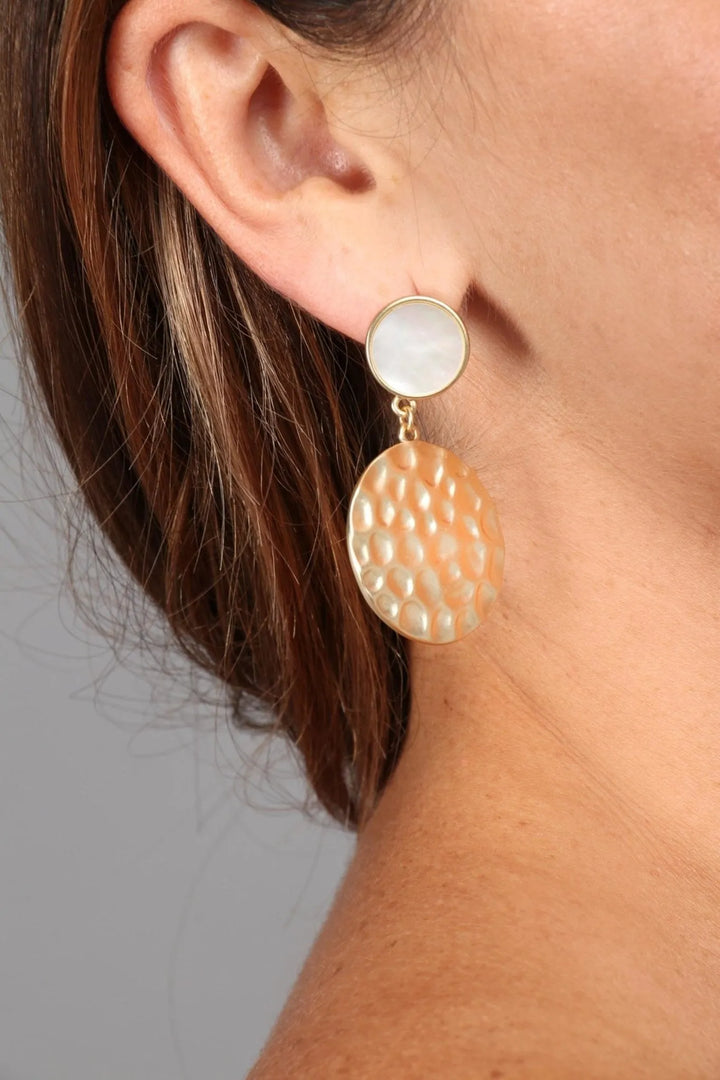 Phaedra Statement Earring Gold