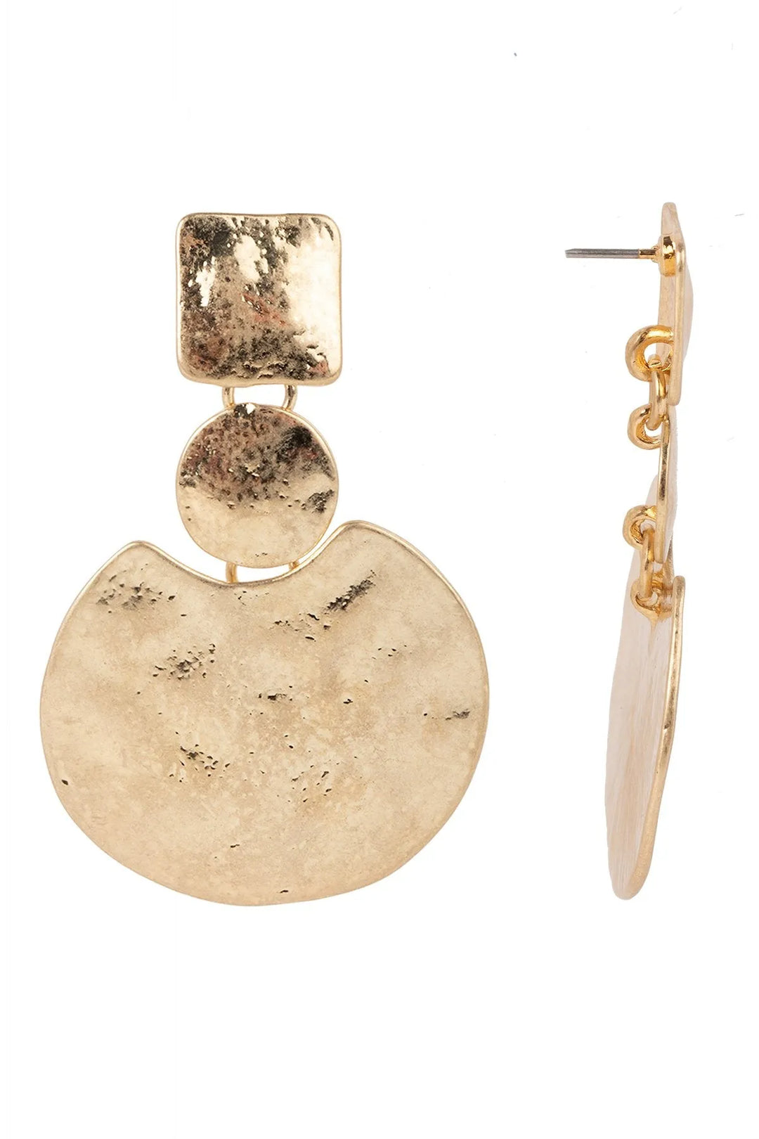 Obsession Statement Earring Gold