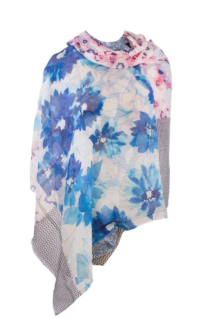 Bahama Breeze Scarf Deep Sky Blue