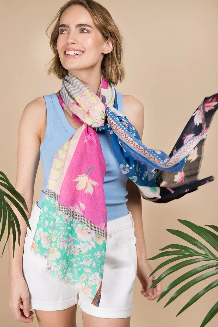 Jasmine Scarf Dodger Blue