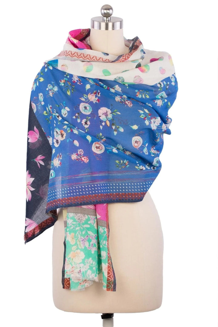 Jasmine Scarf Dodger Blue