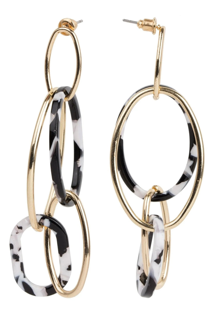 L'Arc Statement Drop Earring Gold