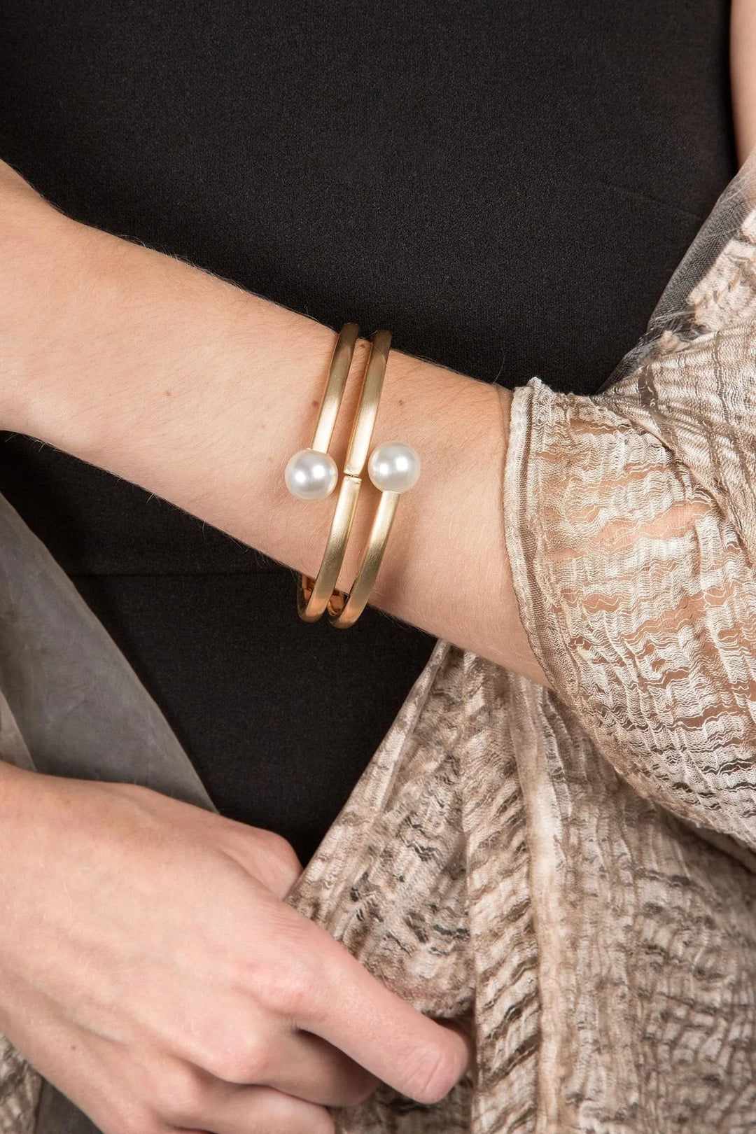 Endless Pearl Bracelet Gold