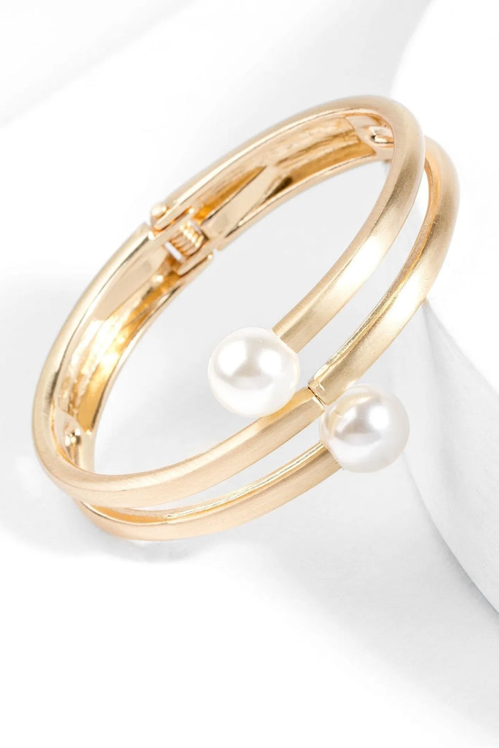 Endless Pearl Bracelet Gold