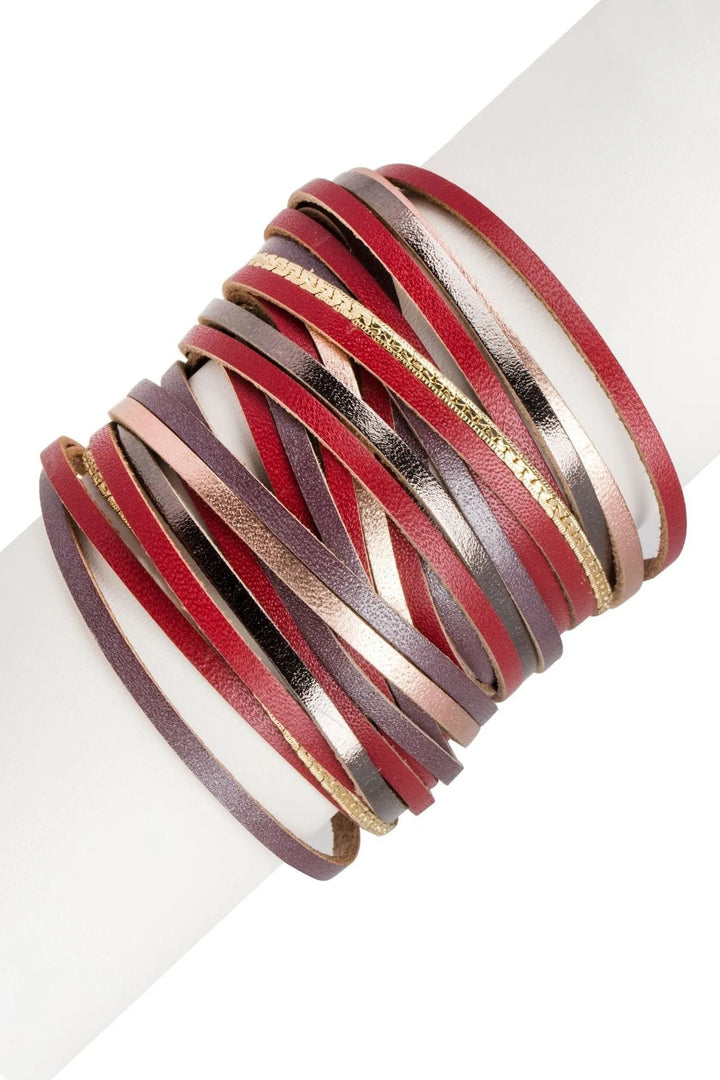 On the Line Bracelet Red