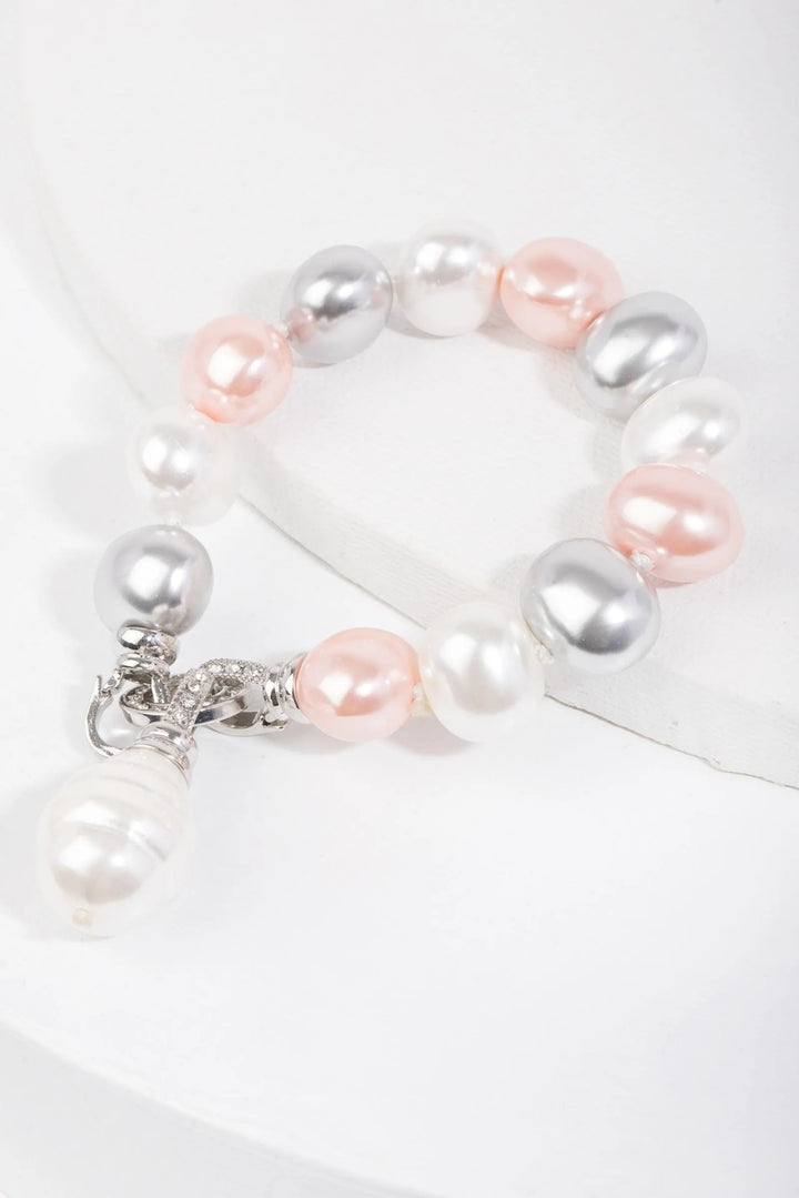 Neapolitan Pearl Bracelet Light Pink