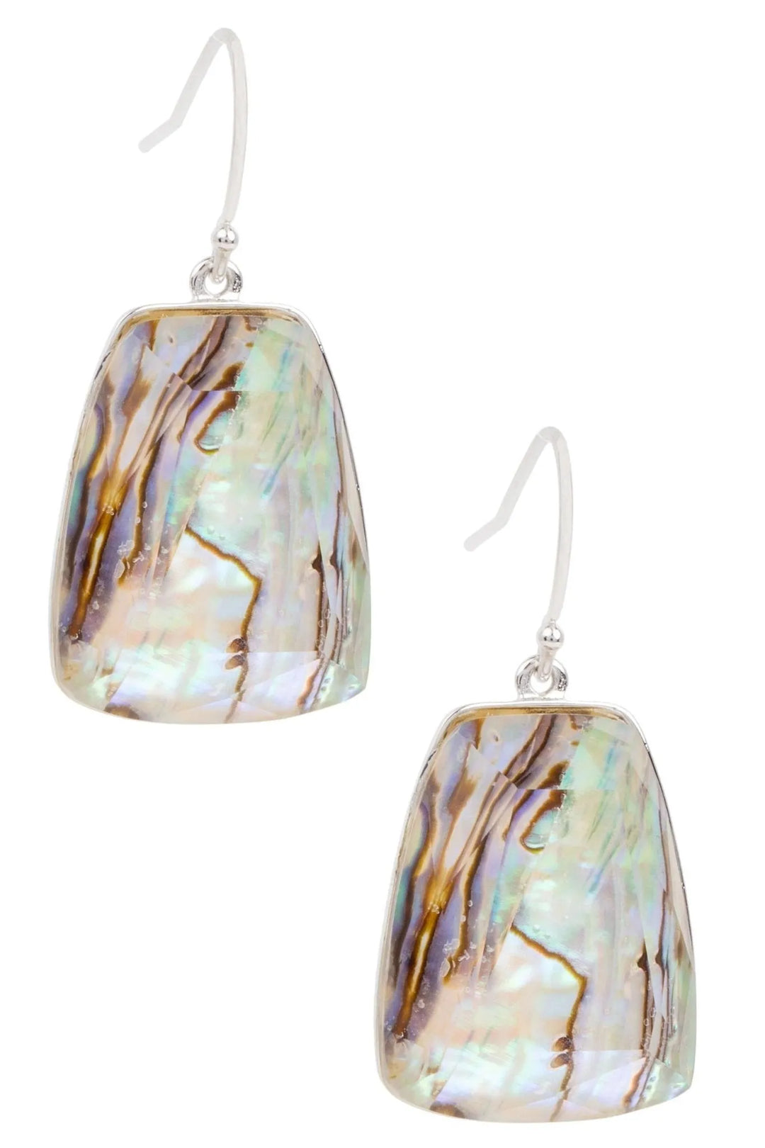 Prism Cushion Earring Silver