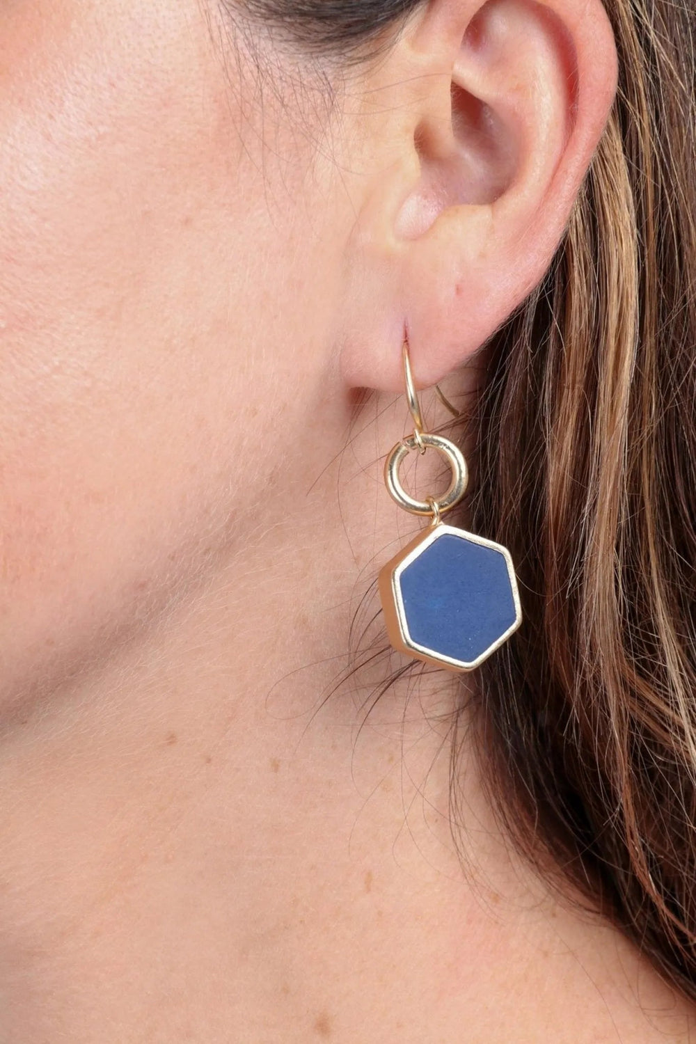 Kiera Statement Earring Royal Blue