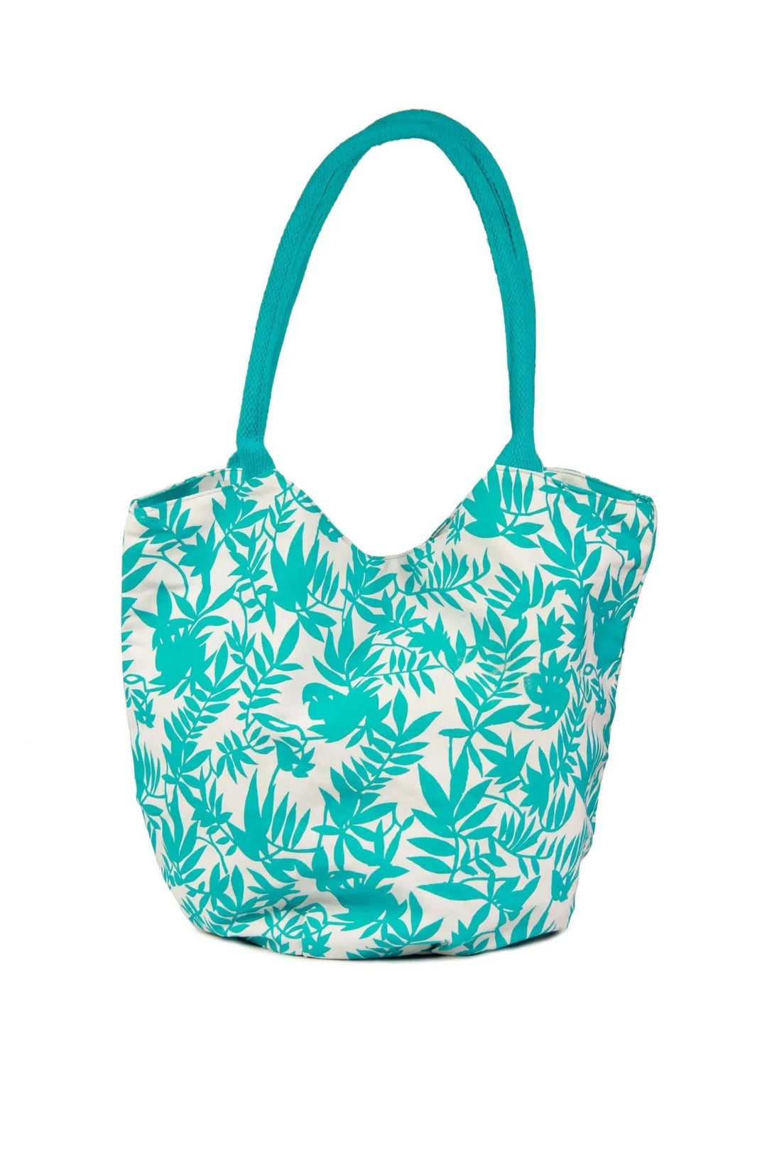 Beach Bucket Tote Bag Turquoise