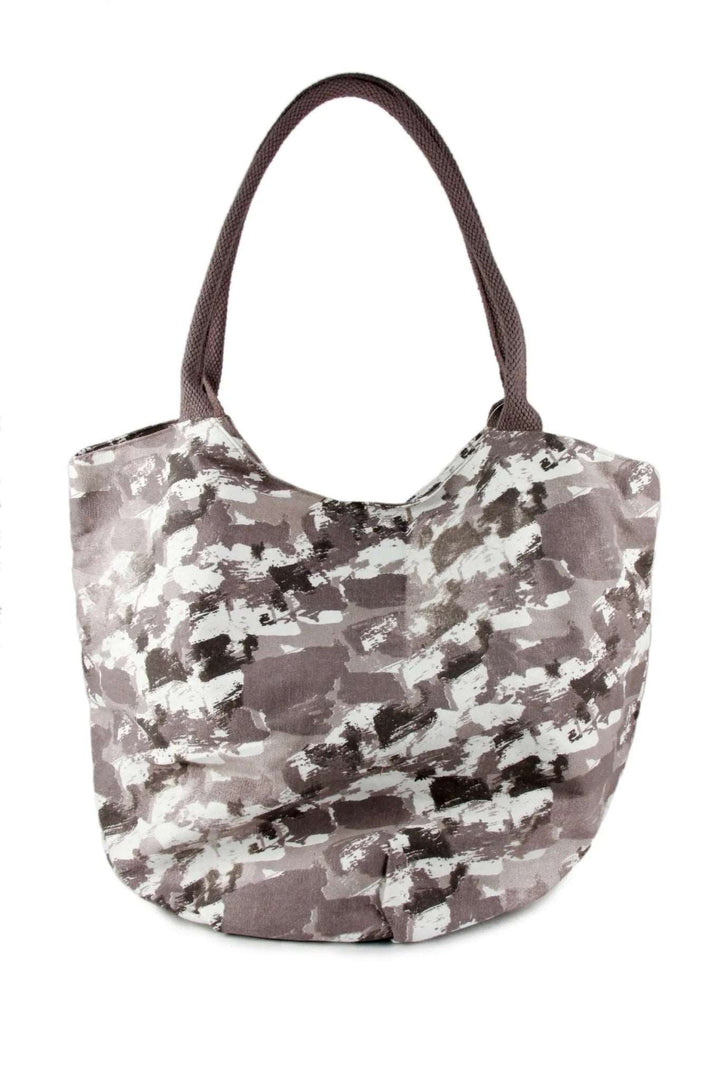 Beach Bucket Tote Bag Grey