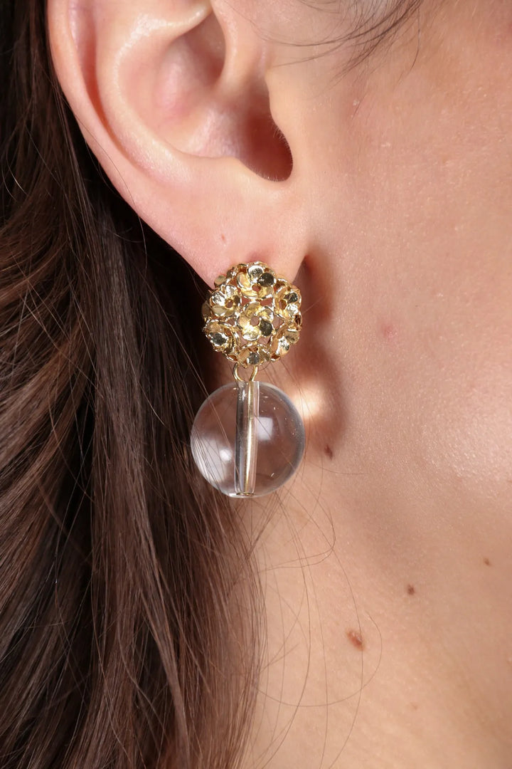 Global Garden Drop Earring Gold