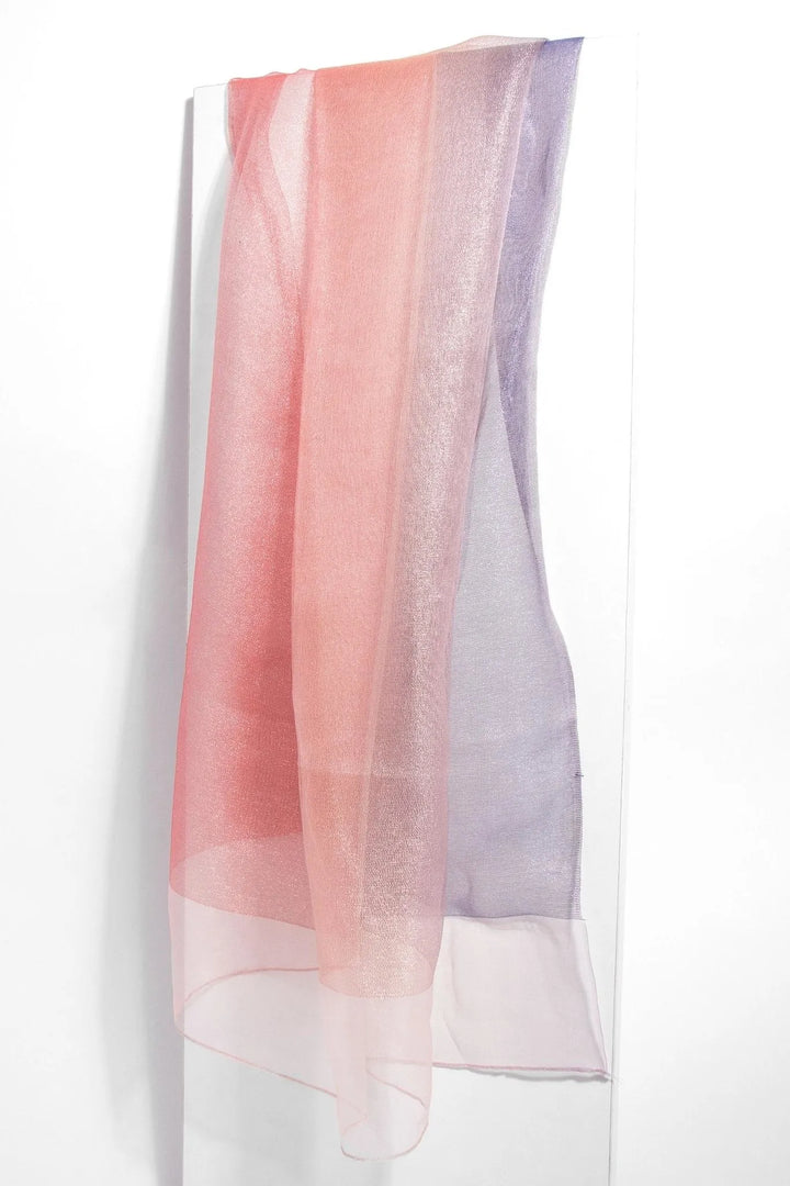 Ombre Glitz Scarf Pink